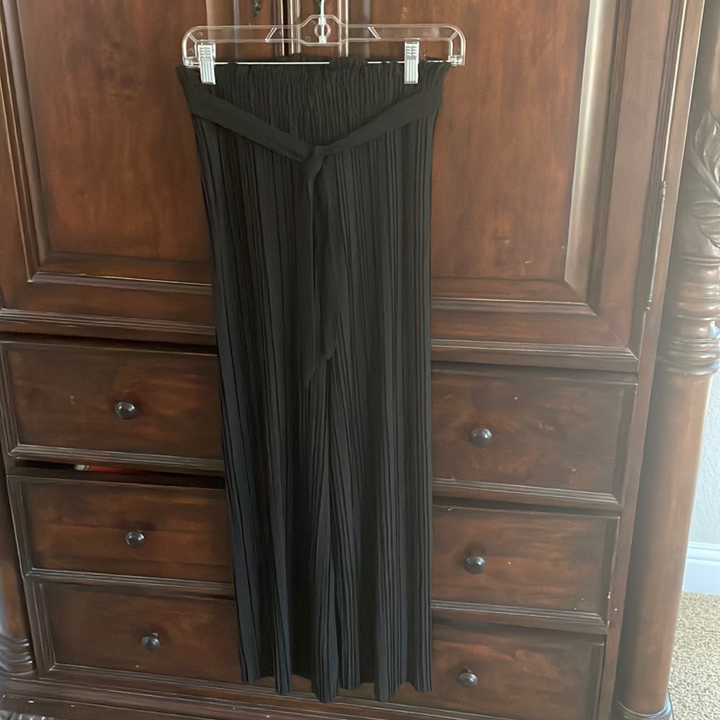 Conceited Pleated Palazzo Pants.